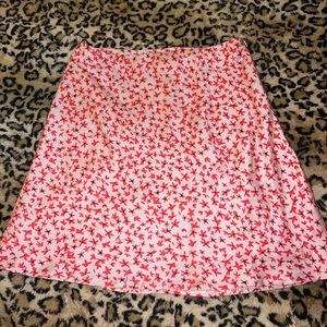 Pink flower skirt💗🌸